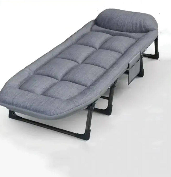 6-Position Adjustable Folding Bed – Portable & Comfortable