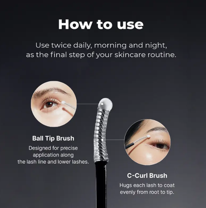 Essential Eyelash Growth Serum – Fuller & Thicker Lashes | Jumbo 0.5 fl.oz | Safe, Gentle & Non-Prostaglandin Formula