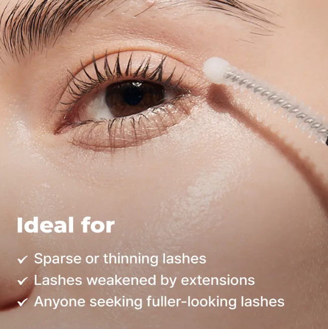 Essential Eyelash Growth Serum – Fuller & Thicker Lashes | Jumbo 0.5 fl.oz | Safe, Gentle & Non-Prostaglandin Formula